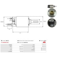 AS-PL SS0114 Magnetschalter, Starter