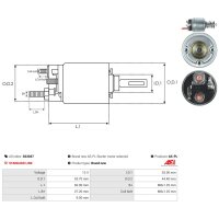AS-PL SS3037 Magnetschalter, Starter