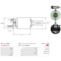 AS-PL SS4007 Magnetschalter, Starter