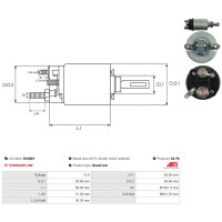 AS-PL SS4009 Magnetschalter, Starter