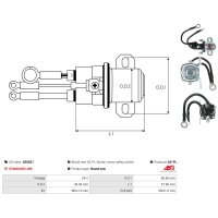 AS-PL SS5021 Magnetschalter, Starter