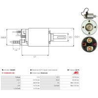 AS-PL SS5059 Magnetschalter, Starter