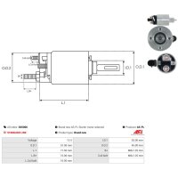 AS-PL SS5066 Magnetschalter, Starter