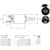 AS-PL SS9025 Magnetschalter, Starter