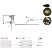 AS-PL SS9026 Magnetschalter, Starter