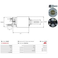 AS-PL SS9037 Magnetschalter, Starter