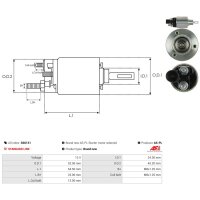 AS-PL SS0131 Magnetschalter, Starter