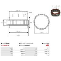 AS-PL AS0001 Stator, Generator