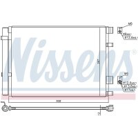 Kondensator Klimaanlage NISSENS 940425 - 1 Stück