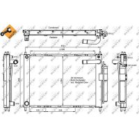 Kondensator Klimaanlage NRF 350055 - 1 Stück