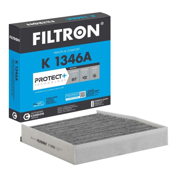 Innenraumfilter FILTRON K 1346A Aktivkohle Pollenfilter - 1 Stück