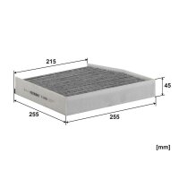 Innenraumfilter FILTRON K 1346A Aktivkohle Pollenfilter - 1 Stück
