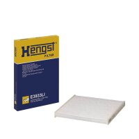 Pollenfilter HENGST FILTER E3933LI Innenraum 193x162x18mm...