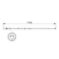BOSCH 1 987 473 517 Warnkontakt, Bremsbelagverschleiß