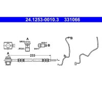 ATE 24.1253-0010.3 Bremsschlauch