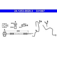 ATE 24.1253-0020.3 Bremsschlauch