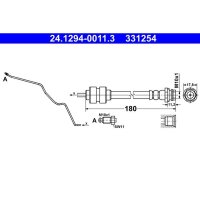 ATE 24.1294-0011.3 Bremsschlauch