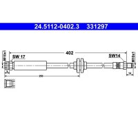 ATE 24.5112-0402.3 Bremsschlauch