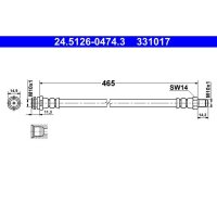ATE 24.5126-0474.3 Bremsschlauch