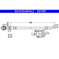 ATE 24.5133-0310.3 Bremsschlauch