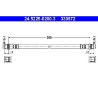 ATE 24.5229-0200.3 Bremsschlauch