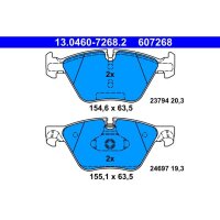 ATE 13.0460-7268.2 Bremsbelagsatz, Scheibenbremse