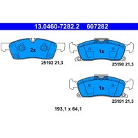 ATE 13.0460-7282.2 Bremsbelagsatz, Scheibenbremse