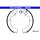 ATE 03.0137-0302.2 Bremsbackensatz
