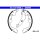 ATE 03.0137-0466.2 Bremsbackensatz