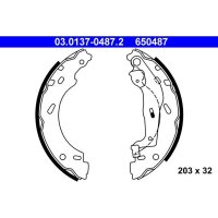 ATE 03.0137-0487.2 Bremsbackensatz