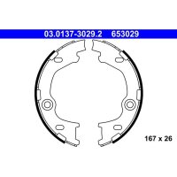 ATE 03.0137-3029.2 Bremsbackensatz, Feststellbremse