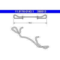 ATE 11.8116-0143.1 Feder, Bremssattel