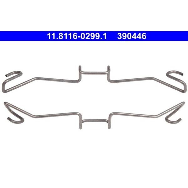 ATE 11.8116-0299.1 Feder, Bremssattel
