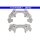 ATE 11.8170-0306.1 Halter, Bremssattel
