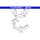 ATE 11.8170-0306.1 Halter, Bremssattel