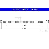 ATE 24.3727-3303.2 Seilzug, Feststellbremse