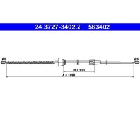 ATE 24.3727-3402.2 Seilzug, Feststellbremse