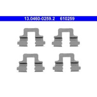 ATE 13.0460-0259.2 Zubehörsatz, Scheibenbremsbelag