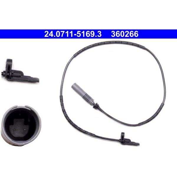 ATE 24.0711-5169.3 Sensor, Raddrehzahl