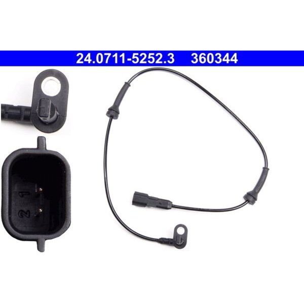 ATE 24.0711-5252.3 Sensor, Raddrehzahl
