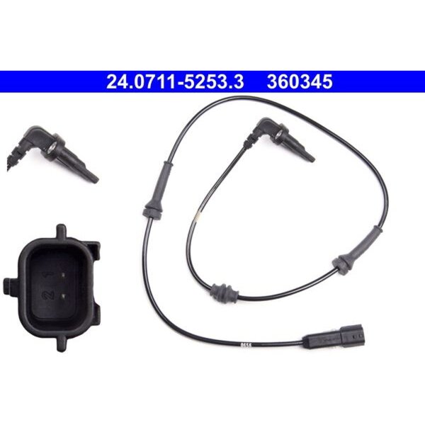 ATE 24.0711-5253.3 Sensor, Raddrehzahl