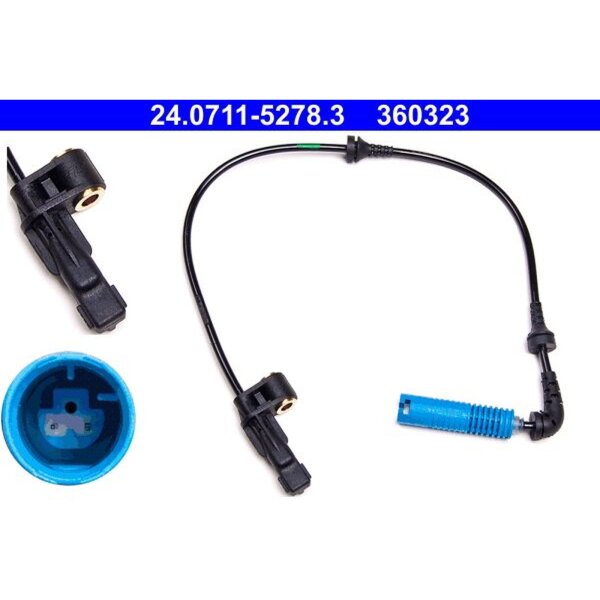 ATE 24.0711-5278.3 Sensor, Raddrehzahl