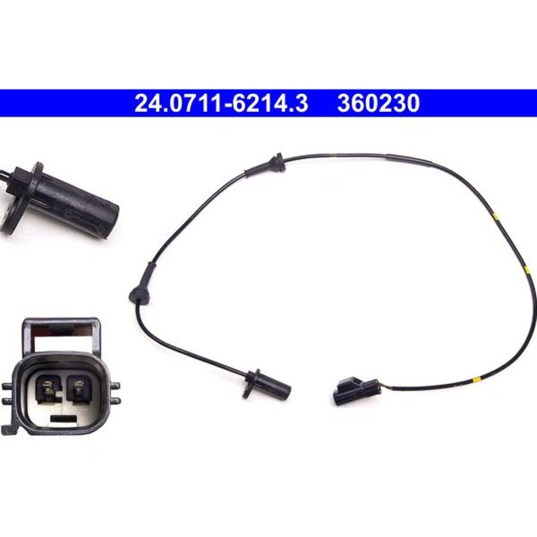ATE 24.0711-6214.3 Sensor, Raddrehzahl