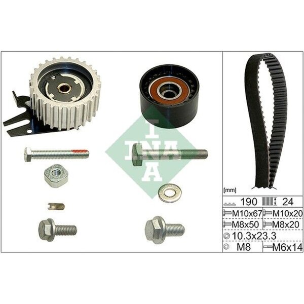 Schaeffler INA 530 0624 10 Zahnriemensatz