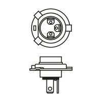 BOSCH 1 987 301 109 Glühlampe, Fernscheinwerfer