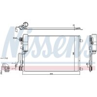 NISSENS 940417 Kondensator, Klimaanlage