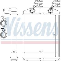 NISSENS 76514 Wärmetauscher, Innenraumheizung