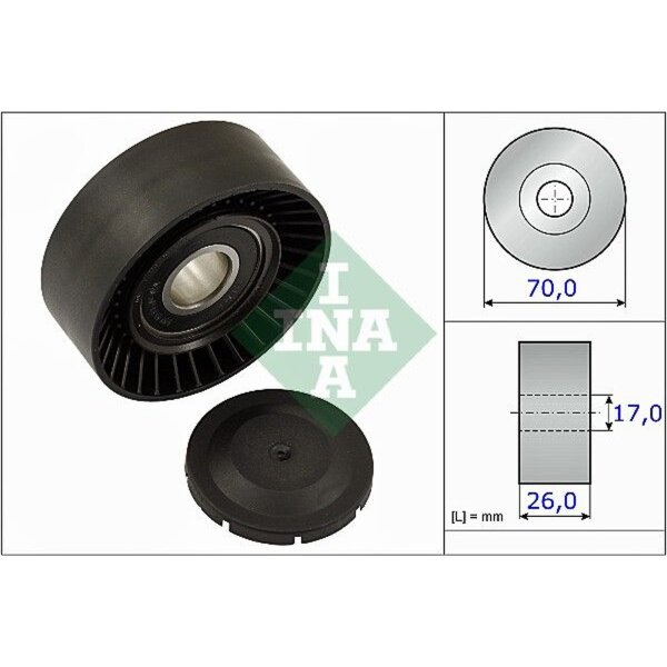 Schaeffler INA 531 0891 10 Spannrolle, Keilrippenriemen