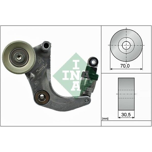 Schaeffler INA 534 0534 10 Riemenspanner, Keilrippenriemen