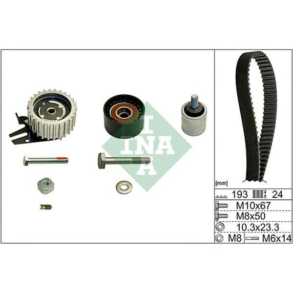 Schaeffler INA 530 0619 10 Zahnriemensatz